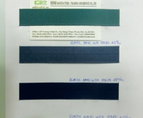 Dây thun màu đậm - Dây Đai Dệt Midori - Công Ty TNHH Sản Xuất - Thương Mại Và Dịch Vụ Mi Đô Ri